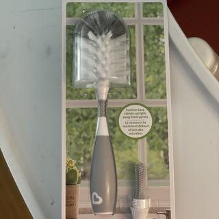 Munchkin Bristle Bottle Brush - Gray