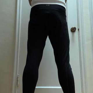 NWT Calvin Klein CK Performance High Waist Legging Tight Outline Logo Black  XS