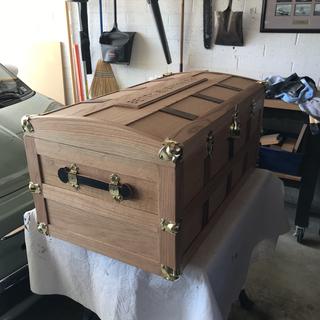 Domed-Top Steamer Trunk, Woodworking Project
