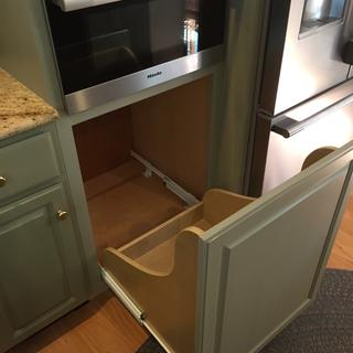 Floor Mount Pantry Pull Out Slides