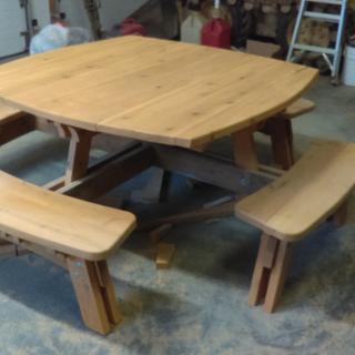 Square Picnic Table Plan Rockler Woodworking and Hardware