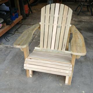Adirondack Chair Templates With Plan And Stainless Steel Hardware Pack