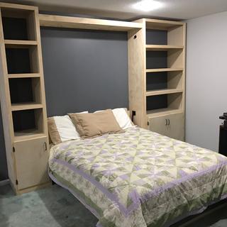 Vertical Mount Deluxe Murphy Bed Hardware | Rockler Woodworking and ...