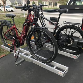 Black Widow Aluminum Double EBike And Fat Tire Bike Carrier – 600 ...