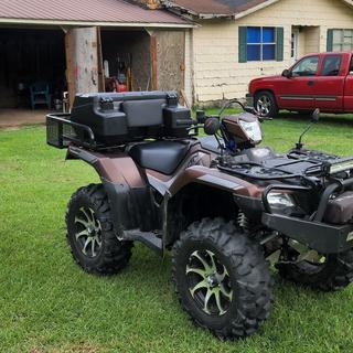 Black Widow ATV-CB-8015 Rear Rack Locking ATV Cargo Box 