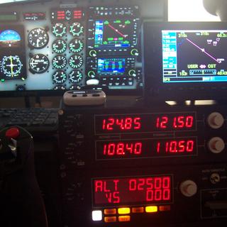 Pro Flight Radio Panel for Flight Simulator