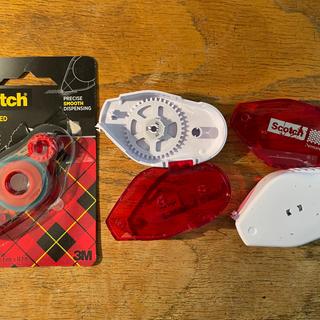 Scotch Updated 6055 Tape Runner Permanent Dispenser with 4 Packs