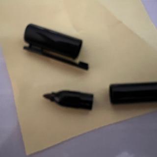 TRU RED™ Pen Permanent Markers, Fine Tip, Black, 5/Pack (TR54524)