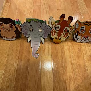 Animal Masks- 12 Pc.