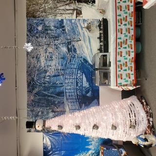 Winter Wonderland Backdrop - 2 Pc.