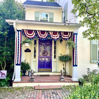 39 x 21 Bulk Canvas Vintage Americana Bunting - 10 Pc.