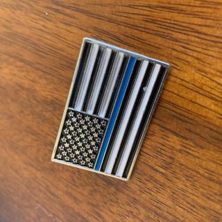 24 Pieces Jewelry Thin Blue Line Enamel Pins 