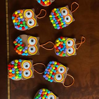 Owl Pom Pom Art Kits (Pack of 5) Craft Kits
