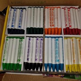 Bulk 200 Pc. Dry Erase Crayon Classpack - 8 Colors per pack