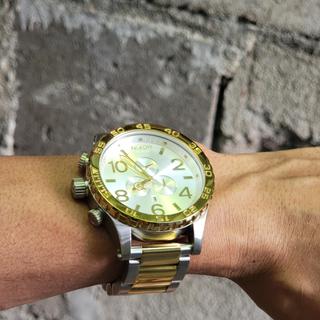 51-30 Chrono Watch | All Gold | Men's Stainless Steel – Nixon CA