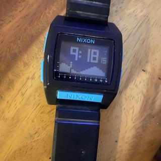 Base Tide Pro Watch | All Black / Blue | Digital – Nixon CA