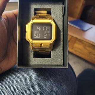 Regulus Stainless Steel Watch | All Gold | Digital – Nixon CA