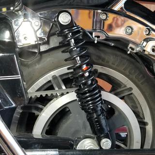 Drag Specialties 13 in. Black Premium Ride-Height Adjustable Shock