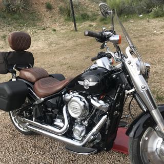 Harley-Davidson FXSB 103 - Motor bike seats - M&C Vehicle Trimming