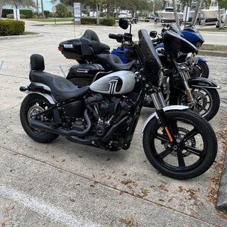 Cobra Black El Diablo 2-Into-1 Exhaust - 6478B Harley-Davidson