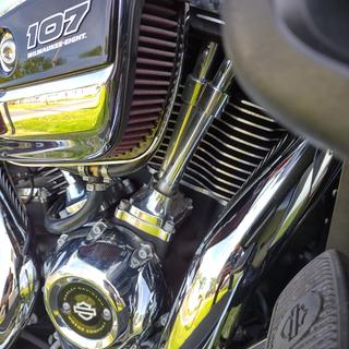 Arlen Ness Chrome Stage I Big Sucker Air Cleaner Kit w/Standard