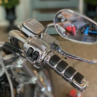 Drag Specialties Chrome Handlebar Control Kit with Mechanical