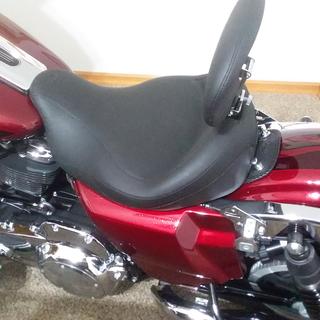 Mustang Seats Vintage Super Solo Seat w/Removable Driver Backrest