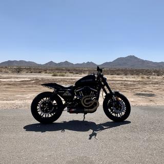 Saddlemen Black Eliminator Tail Section and Lattice Stitch Seat