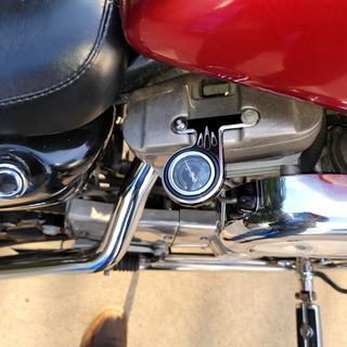 V-Factor Chrome Drag Pipes - 90002 Harley-Davidson Motorcycle