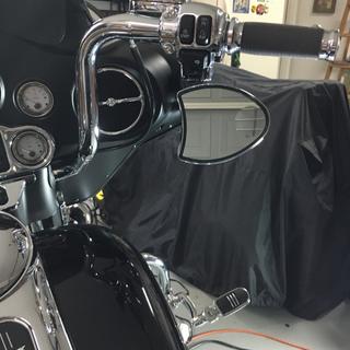 street glide mirror drop brackets