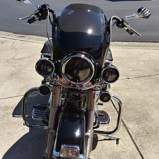 memphis shades bullet fairing road king