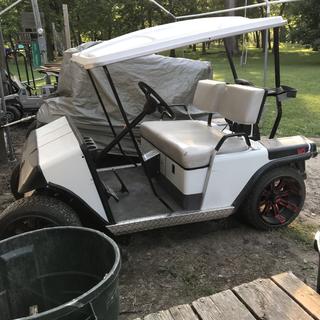 Jake's EZGO RXV and TXT Sport Shifter at Buggies Unlimited 