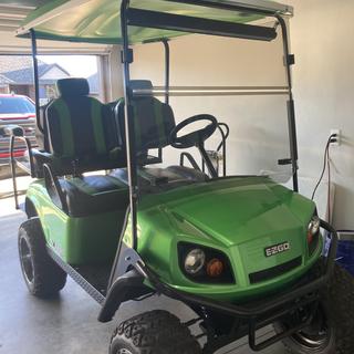 Tinted EZGO Express Windshield from Buggies Unlimited