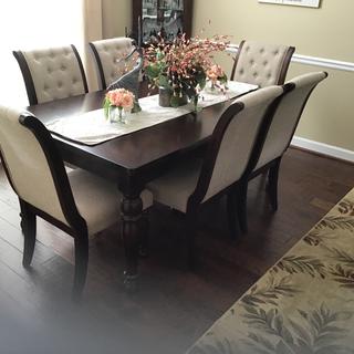 Porter Dining Room Set : Porter Extendable Dining Table Ashley Furniture Homestore - This dining set feels like an expensive set at half the price.