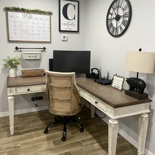 Realyn Home Office Desk Return 