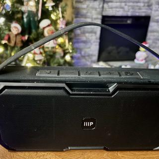 This little Bluetooth speaker is amazing. Very loud and clear with a driving bass.