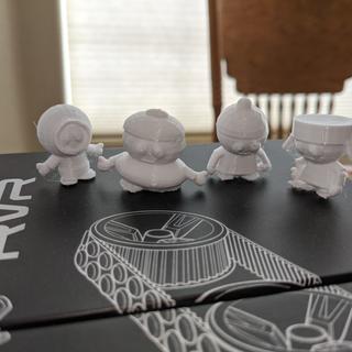 3D printed characters