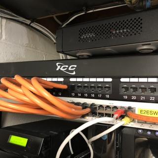 Home network - ICC patch panel with Cisco Meraki switch