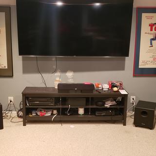Nices stands for the Price Polk Elite S35 Rocks on them....... no Re-verb noise just PURE ACOUSTICS!