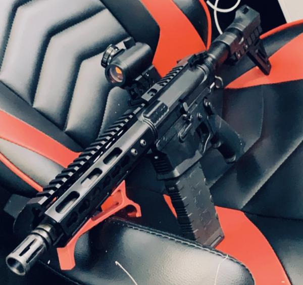 Ati Omni Hybrid Maxx Ar 15 300 Aac Blackout Semi Auto Rifle 16 Barrel 30 Rounds Keymod Hand Guard Carbine Collapsible Stock Matte Black Finish Cheaper Than Dirt