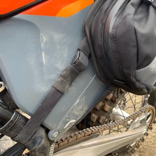 Side bags set - KTM EXC Baja - Carbon Fox