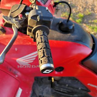 ODI ATV Rogue Lockon 120mm Motocross/Off-Road Motorcycle Grips Hand Black/Red 