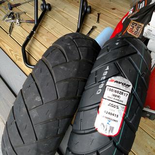 Avon Trailrider AV54 Dual Sport Rear Motorcycle Tire | Tires and 