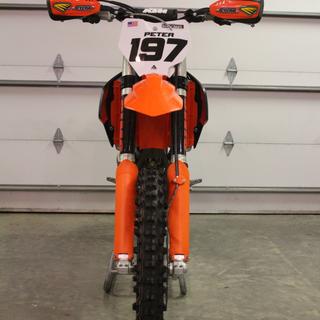 Polisport Radiator Louvres Grills Orange For KTM XC 300 2017 Motocross Enduro