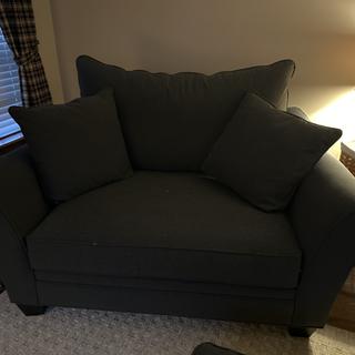 Microfiber chair 2024 and a half