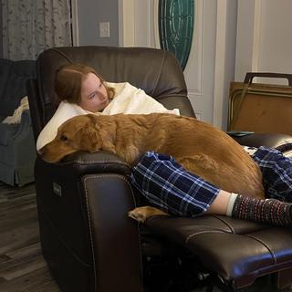 Barnett Leather Layflat Power Recliner w/ Power Headrest and Lumbar ...