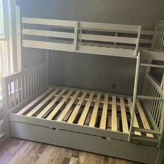 Jordan Twin-Over-Full Bunk Bed w/ Trundle | Raymour & Flanigan