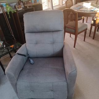 laverne microfiber power lift recliner