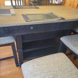 Vail Counter-Height Dining Table w/ Storage | Raymour & Flanigan