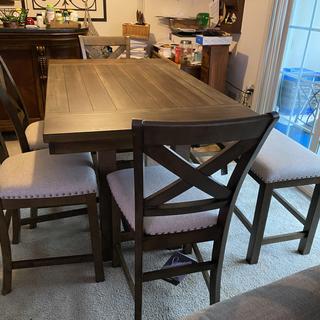 montana 6 piece dining set